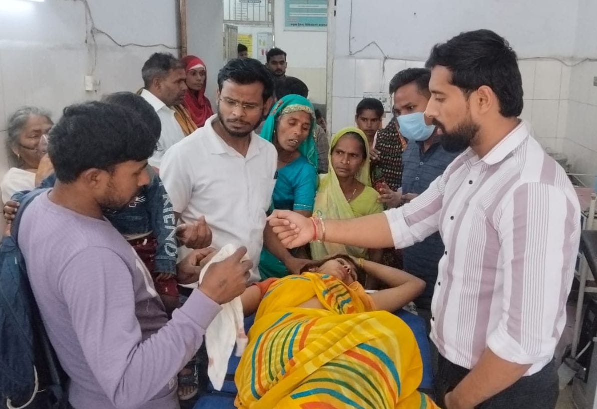 Three bike riders injured in accident