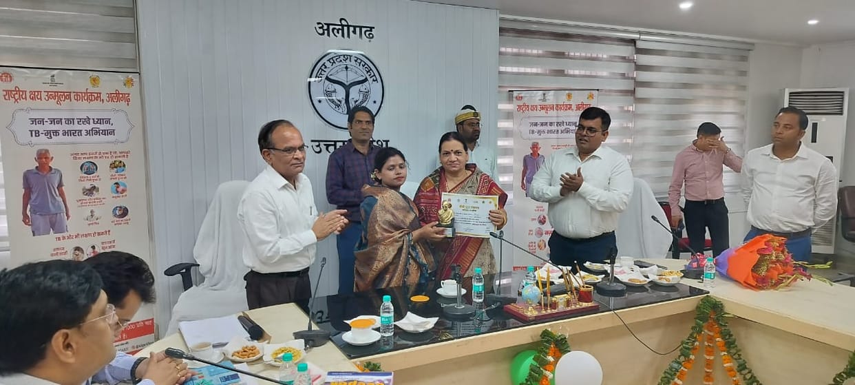 Luhara became TB free Panchayat for the third time in a row