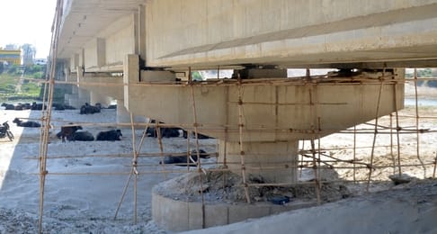 The work of raising the Garra River bridge will now be undertaken afresh.