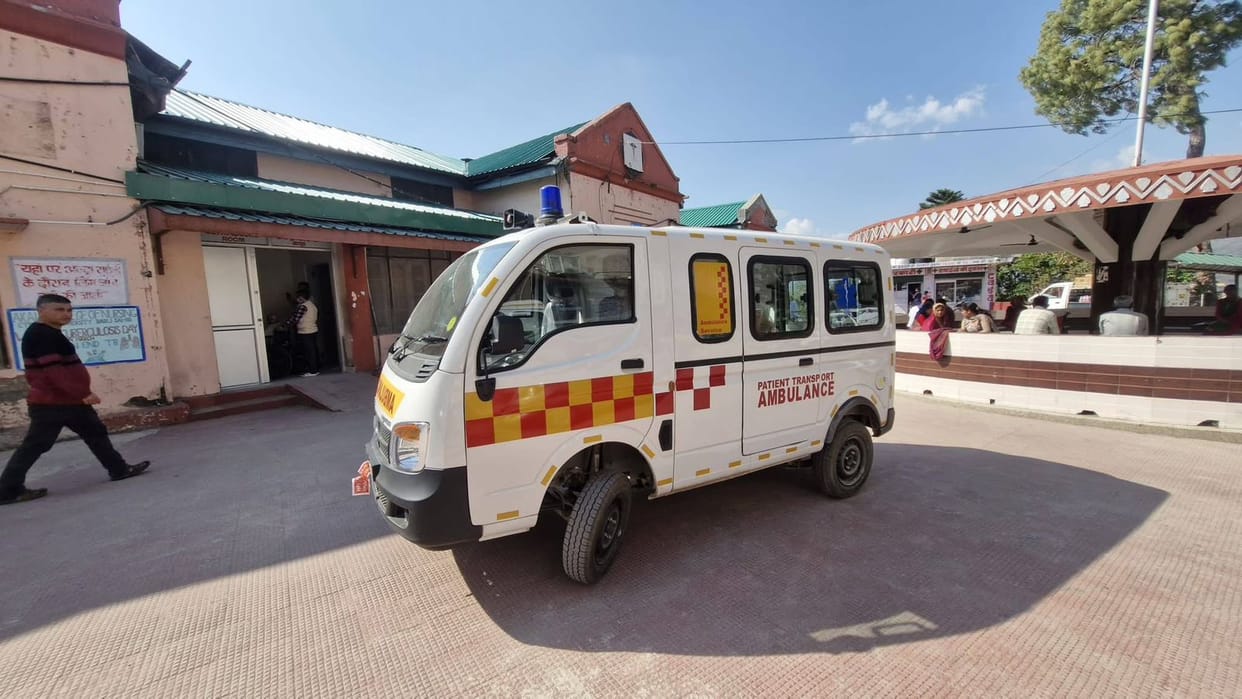 ambulance facility in nahan medical college