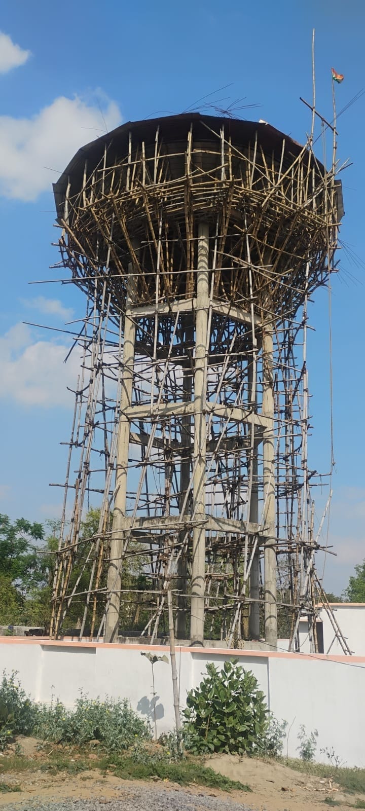 Water tanks turned showpieces