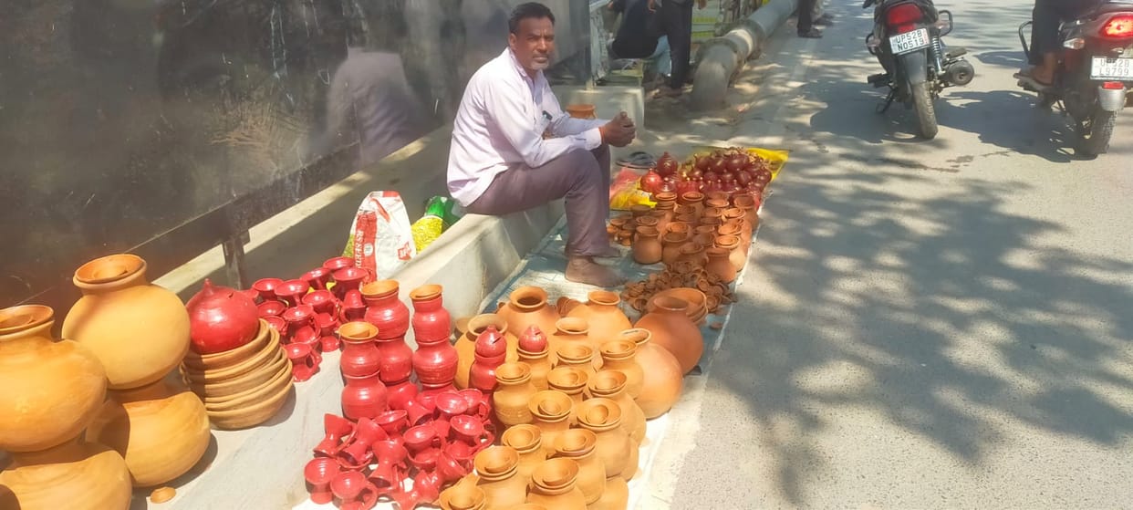 The markets are bustling with activity, with pottery shops aplenty.