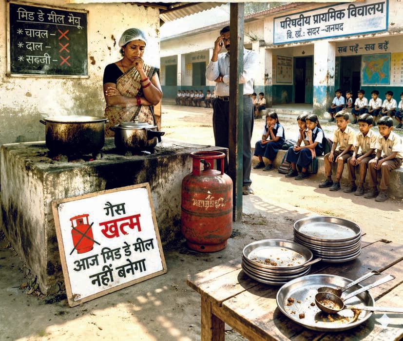 Gas shortages weigh on children's stomachs, stoves go cold in 300 schools