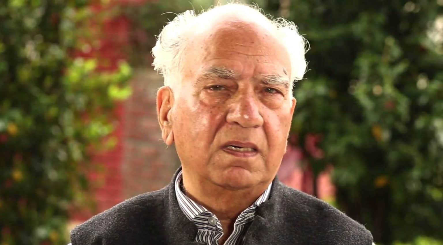 पूर्व मुख्यमंत्री शांता कुमार।