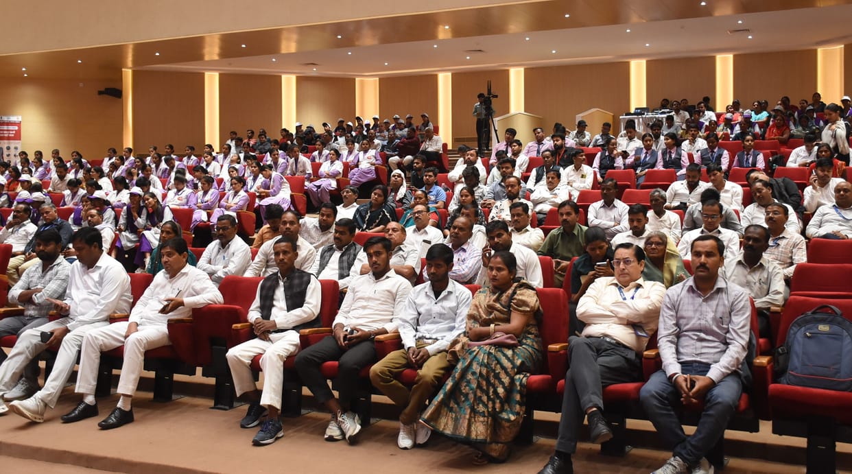 Heads of 65 TB-free Gram Panchayats of the capital were honored.