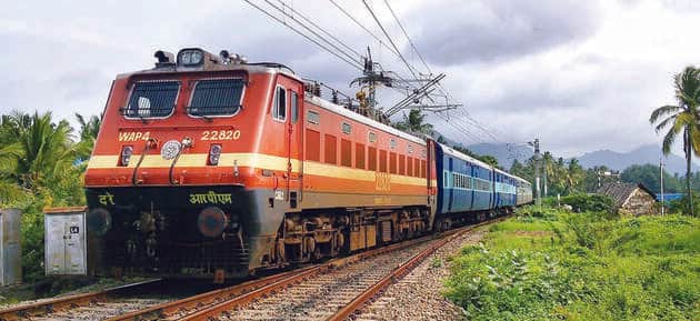 ट्रेन का प्रतीकात्मक चित्र।