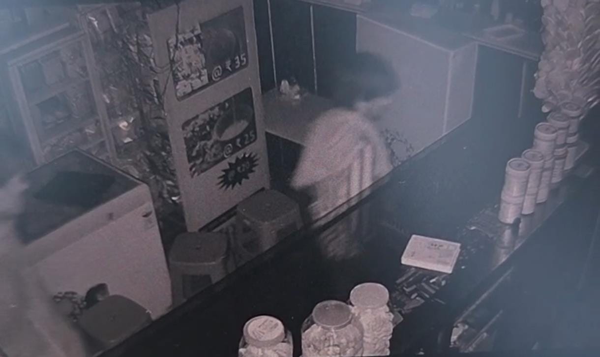Breaking the lock of a confectionery shop, they stole Rs 20,000.