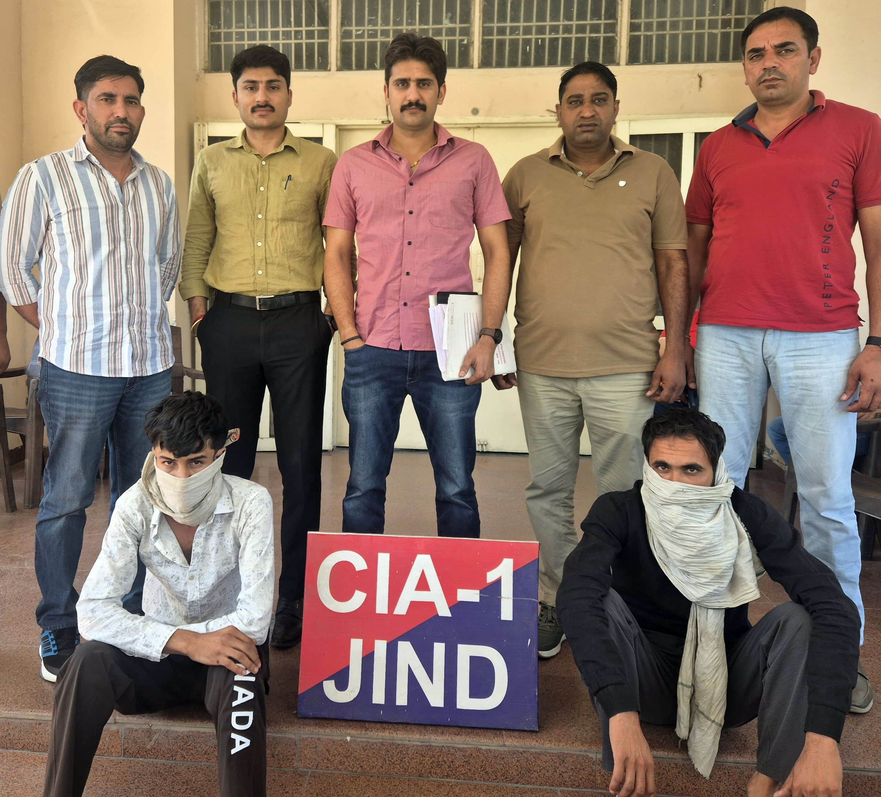 25जेएनडी10-पुलिस गिरफ्त में हत्या का प्रयास करने के आरोपी। स्रोत पुलिस