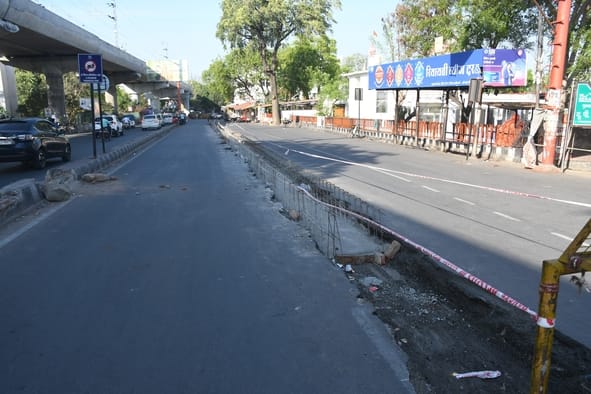 Green Corridor: Hanuman Setu to have a concrete divider, traffic to improve in Nishatganj