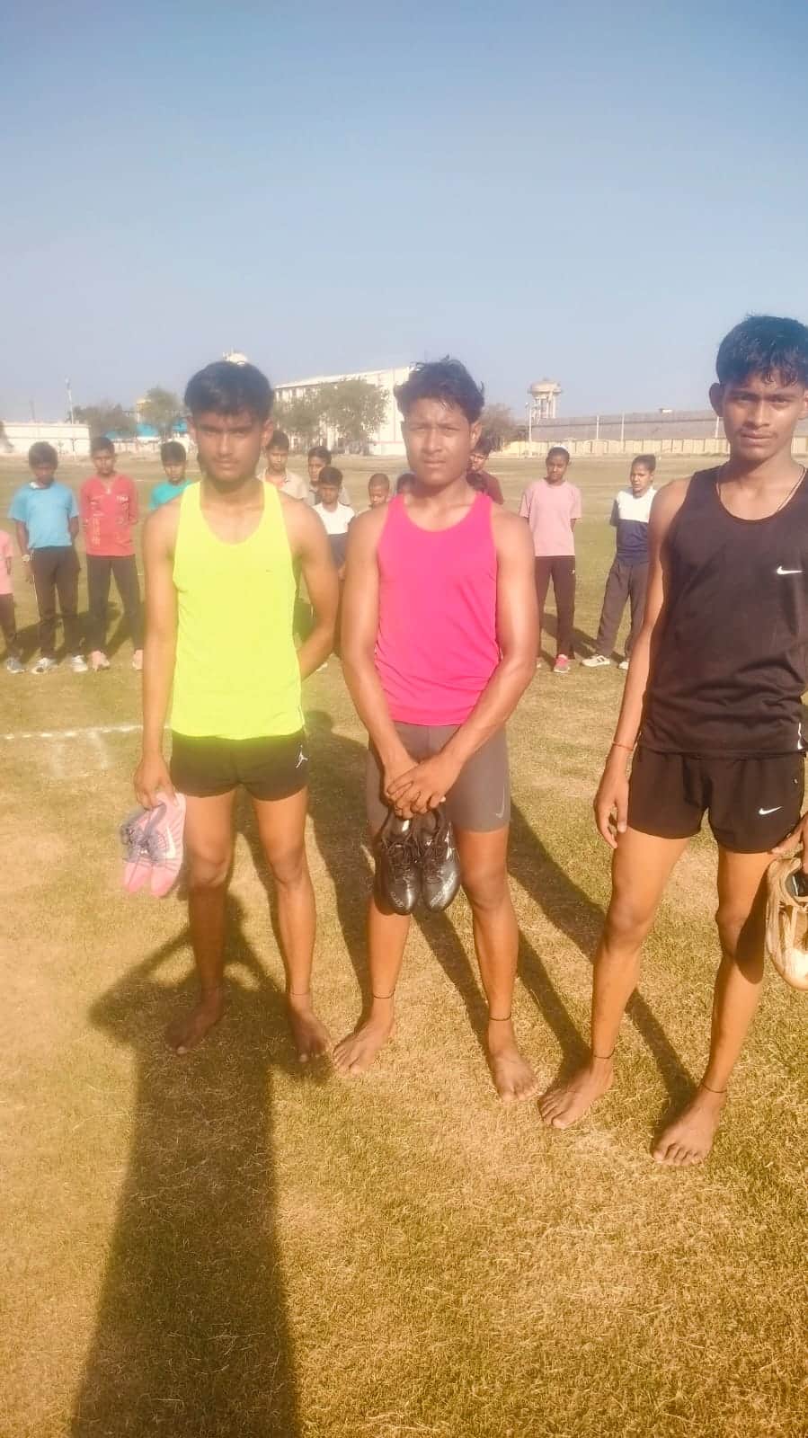 चयल प्रतियोगिता में शामिल होने वाले खिलाड़ी। स्रोत- कोच