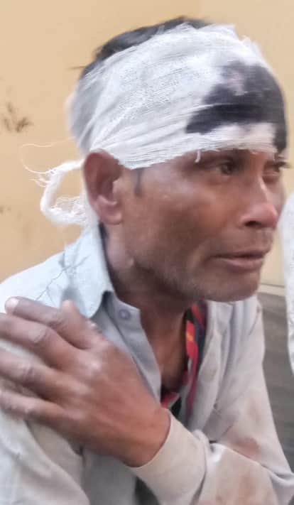 किरावली घायल राजकुमार 30बर्षकिरावली घायल शरदसिंह 30 बर्ष निवासी गोपऊ