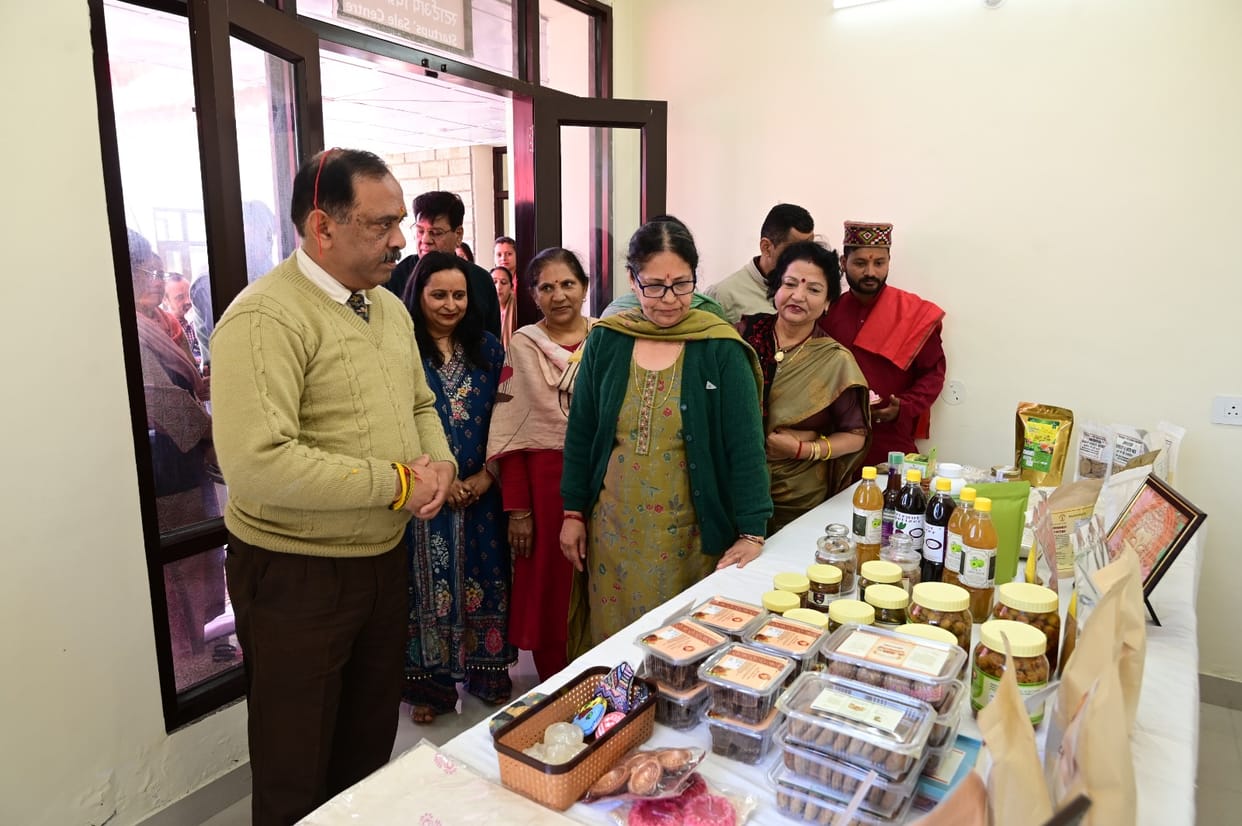 Hunar Haat opened at Agricultural University, Palampur