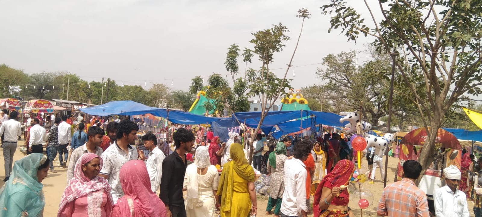 A fair was held on Ashtami at Kosli Devi Mata Temple.