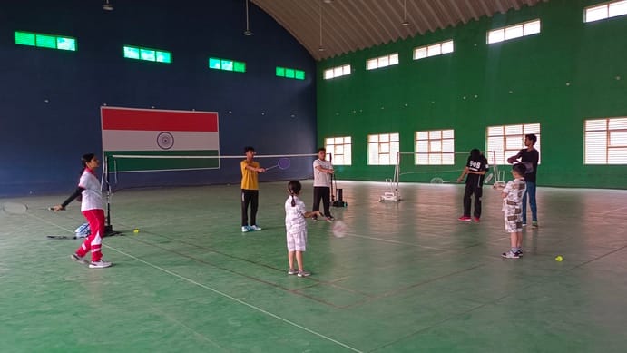 Indoor tennis court ready at Madan Lal Dhingra Stadium