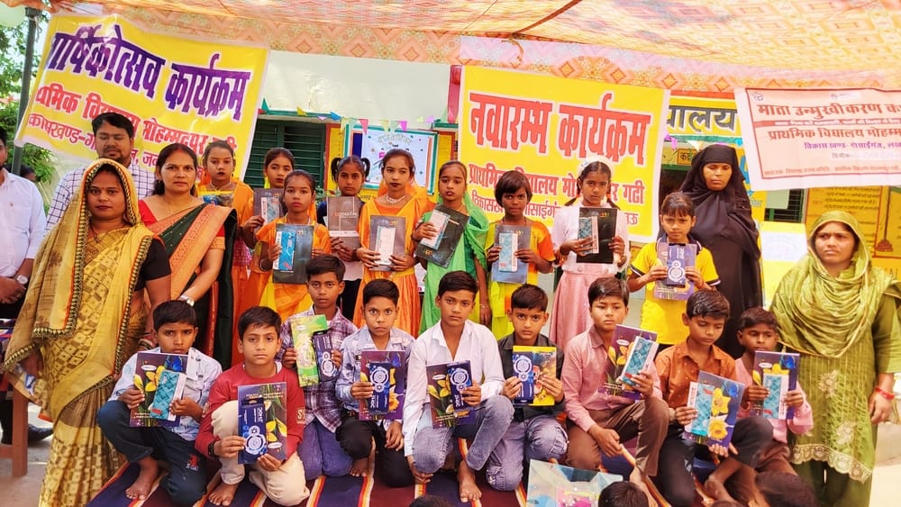New beginning celebration at Balvatika Anganwadi Centre