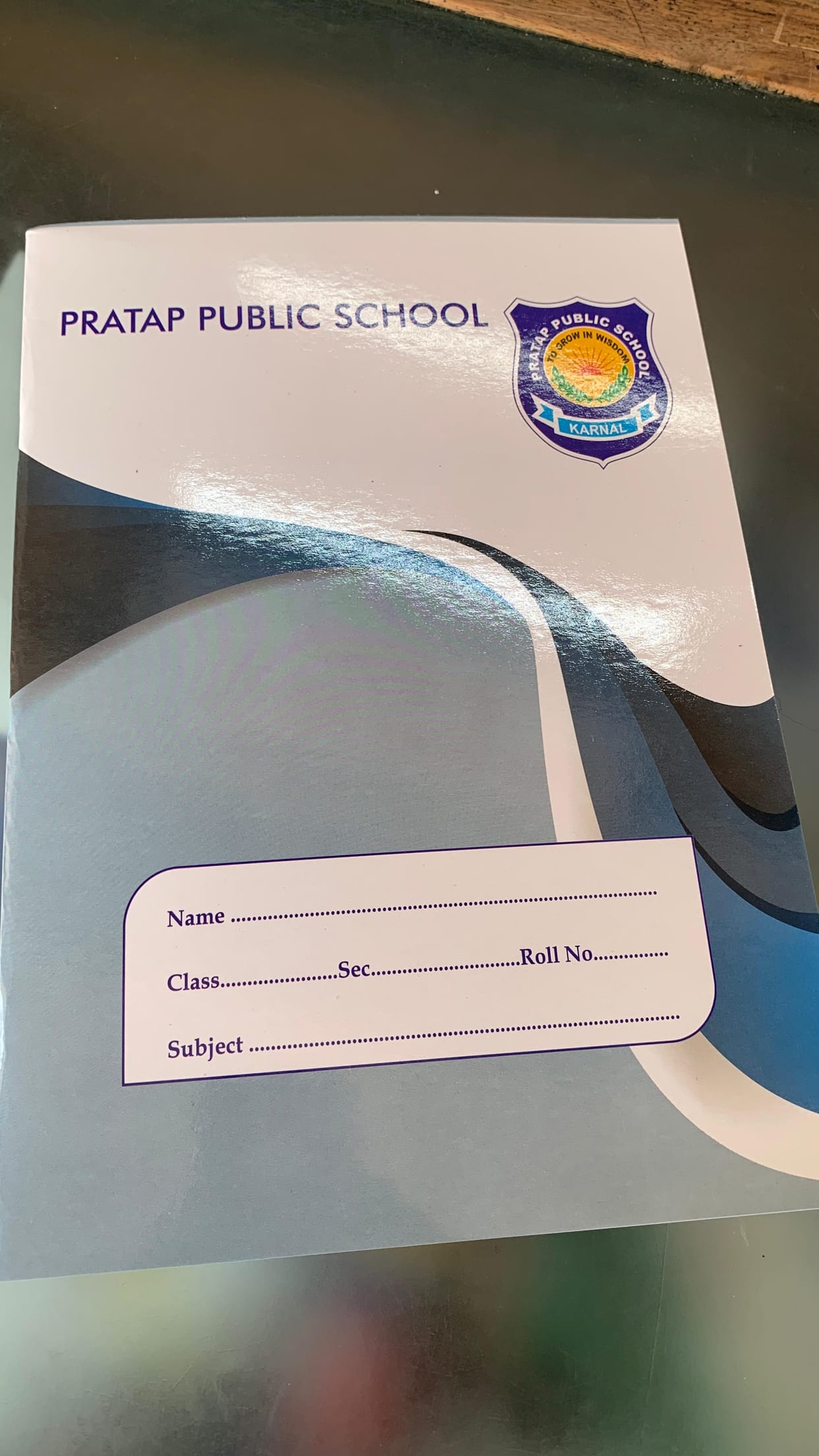 Not only books, but stationery shops are also designated, with the school's name on the notebook cover.