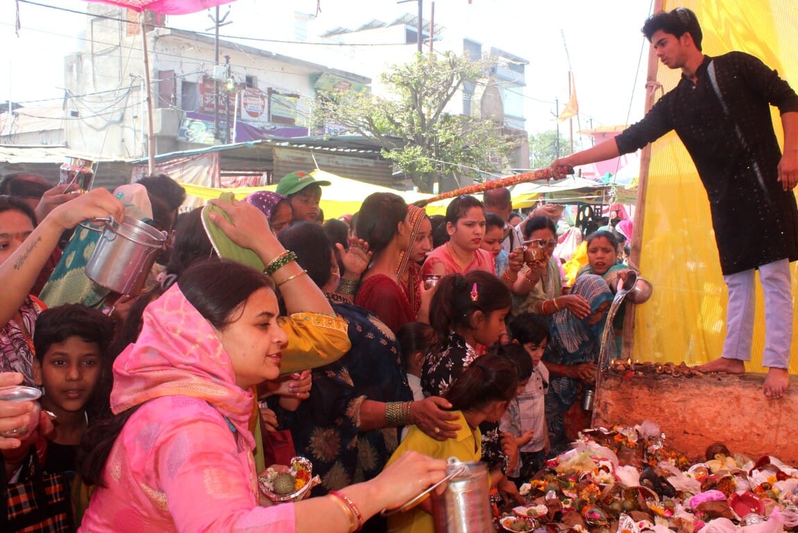 Fair Held at Varahi Devi Temple; Devotees Flock in Large Numbers