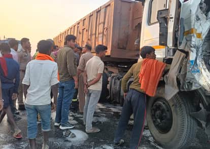Truck-trailer collides on Mavai Ring Road, driver injured