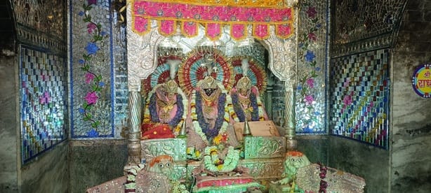The temple complex resounded with chants of praise to the Mother Goddess.