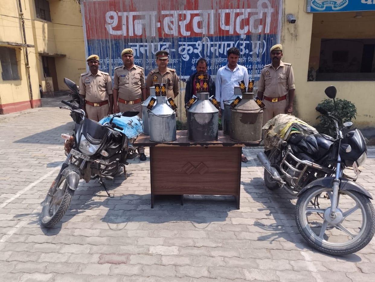 Two Arrested with 417 Bottles of English Liquor