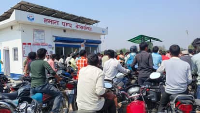 Nowhere is there petrol, and somewhere long queues lasted all day