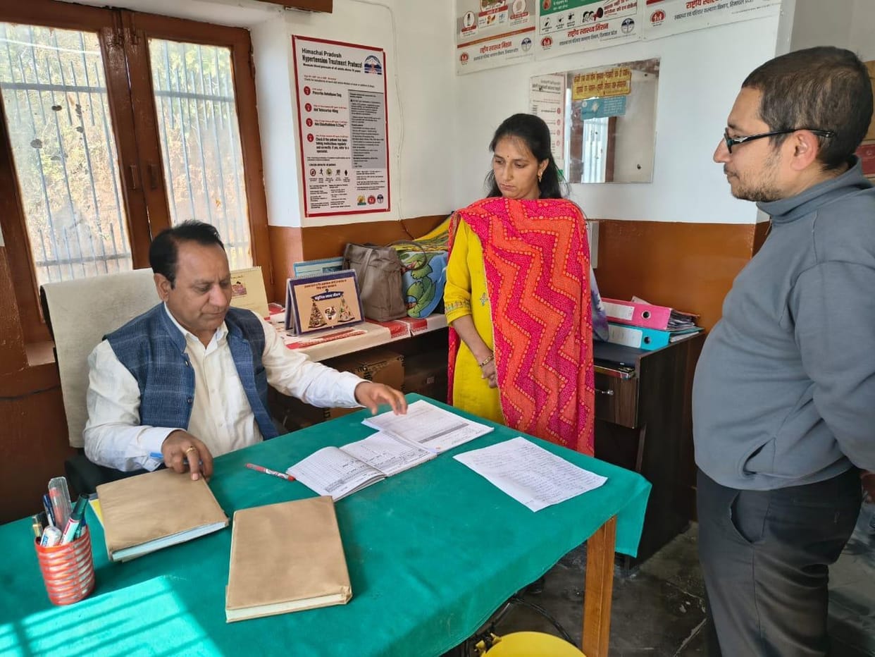 CMO inspected Chuhan PHC