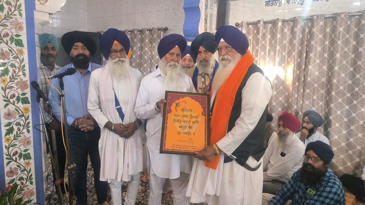 Gurmat gathering at Dhang Tapriyan and Saini Majra