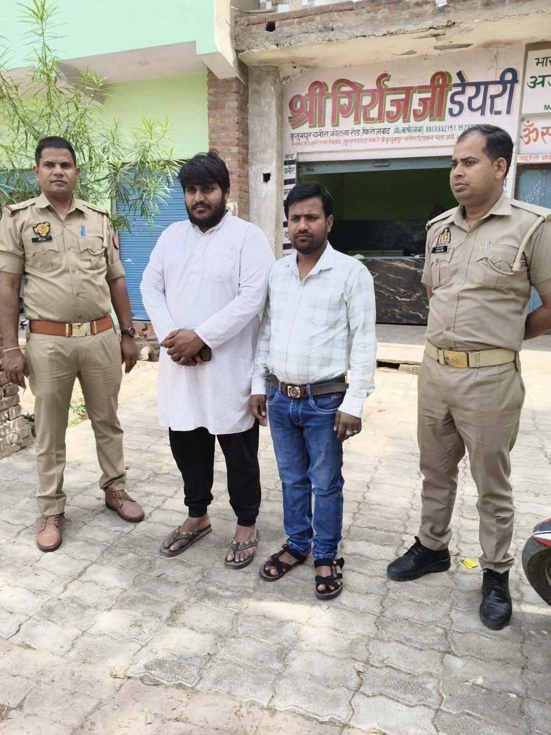 firozabad news farmer leader under survilence