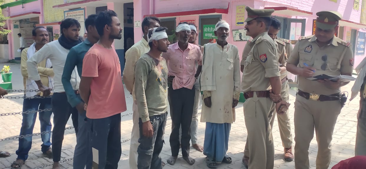 Sticks Fly in Land Dispute; 20 Injured