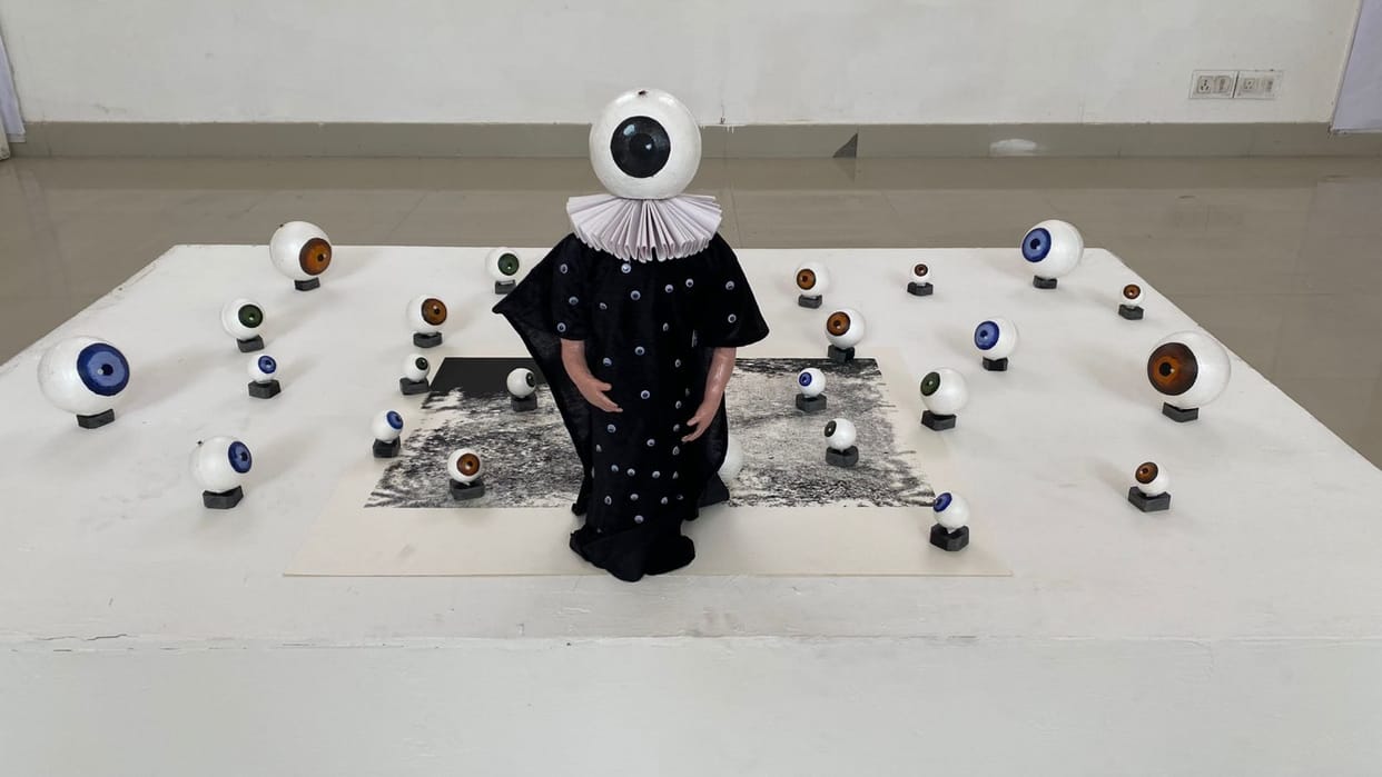The exhibition of the Fine Arts Department of the University captivated the hearts