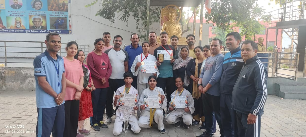 Five players won medals in Karate Championship