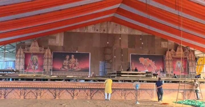 कोरबा मेंं बाबा बागेश्वर का दिव्य दरबार