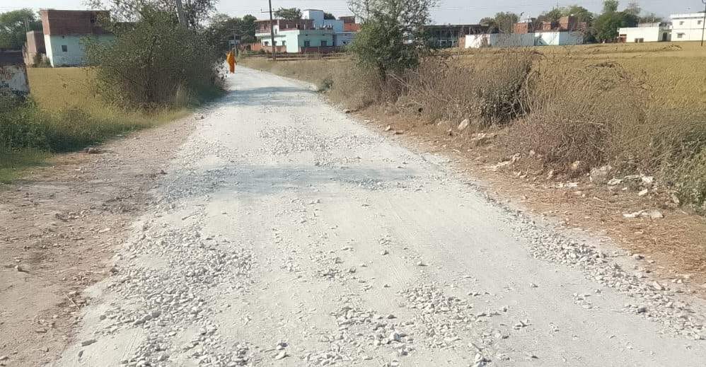 Repair work started on Bhupouli-Saidpura road