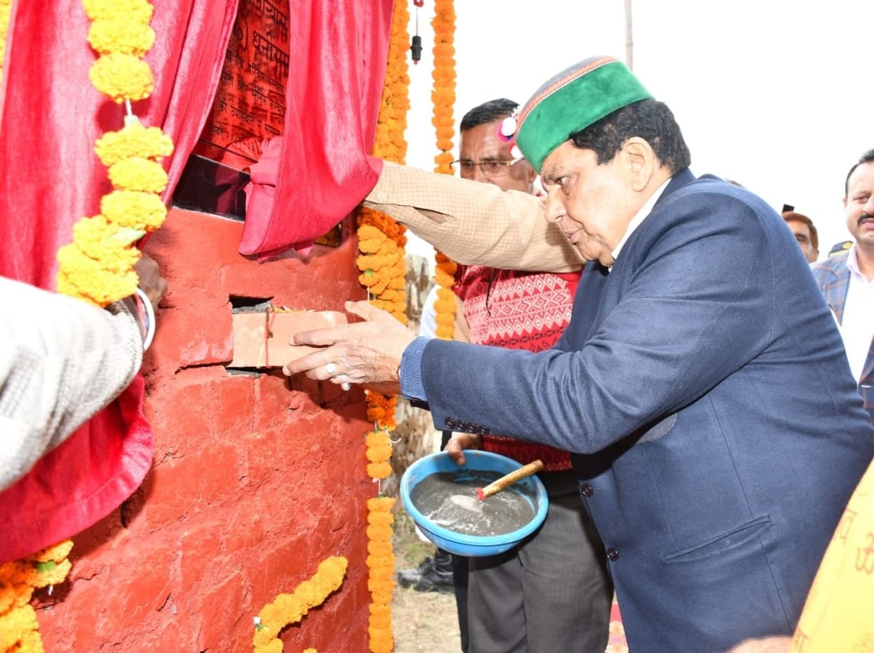 Health center building to be built in Bashil Panchayat, Health Minister laid the foundation stone