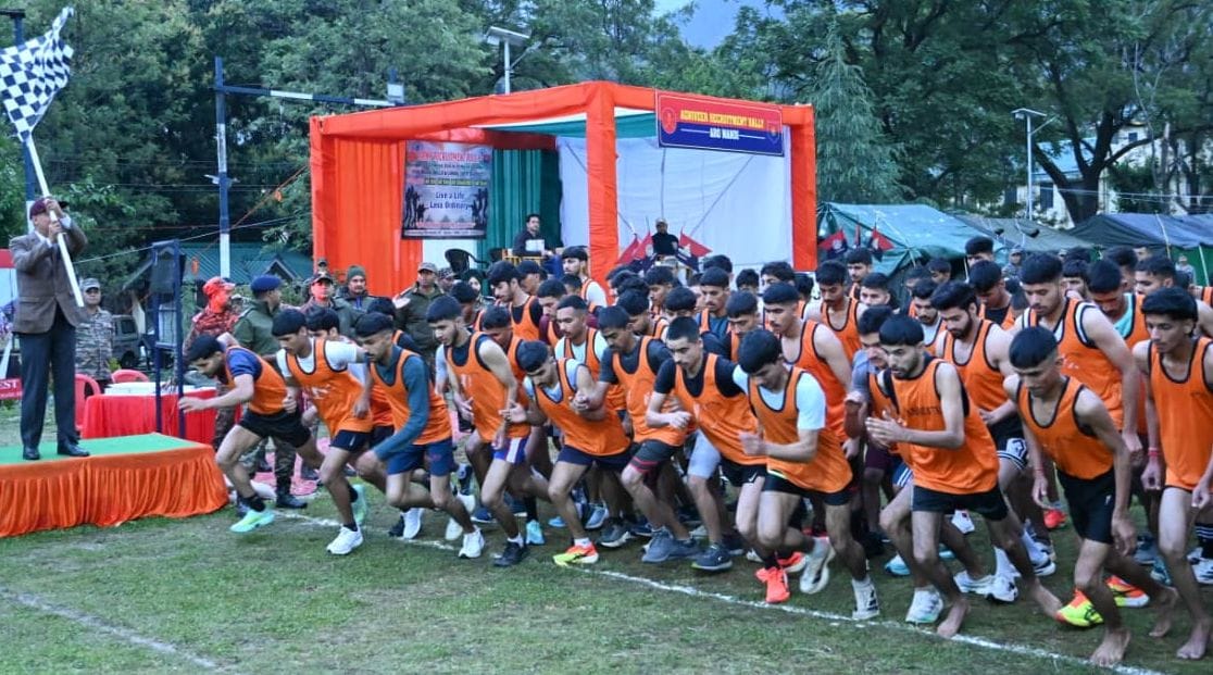 286 candidates successful in Agniveer recruitment rally race