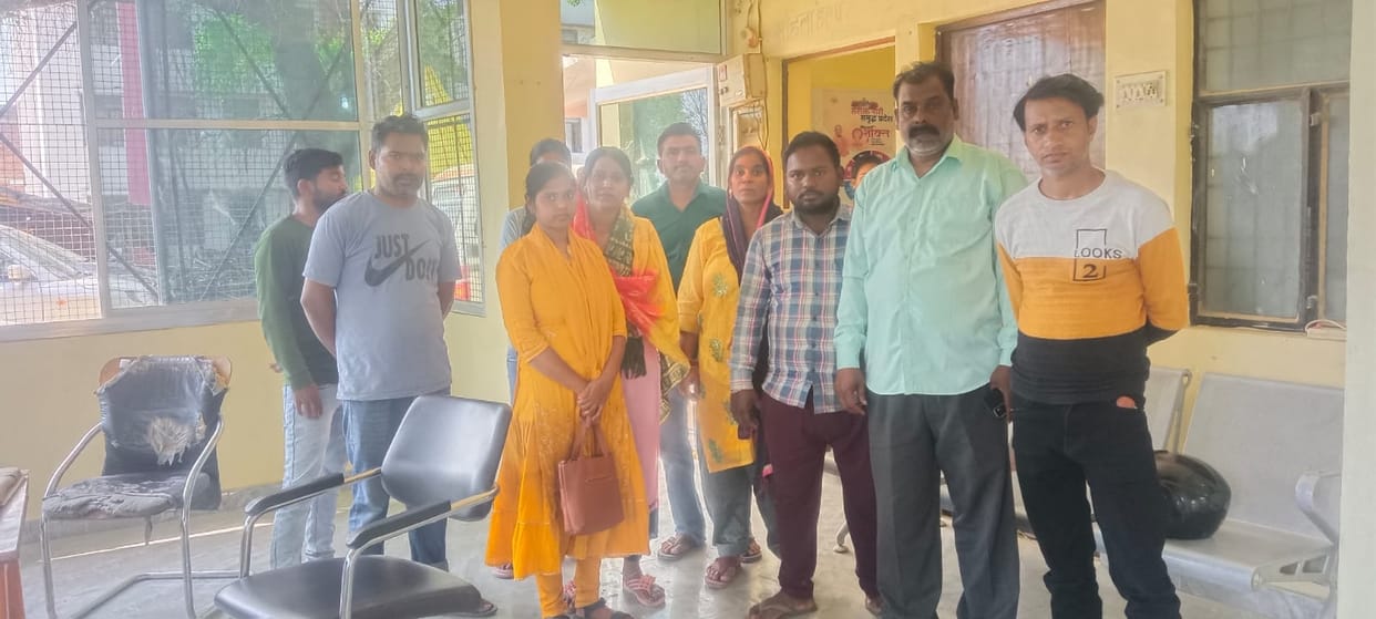 Account holders reached the police station and demanded the return of their money