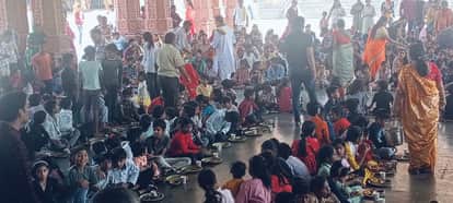 No Curtailment in Prasad at the Birthplace Kitchen