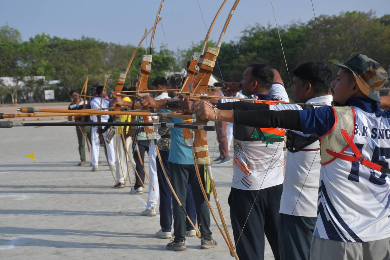 Prayagraj's Jaideep Takes First Place in 30-Meter Archery Competition