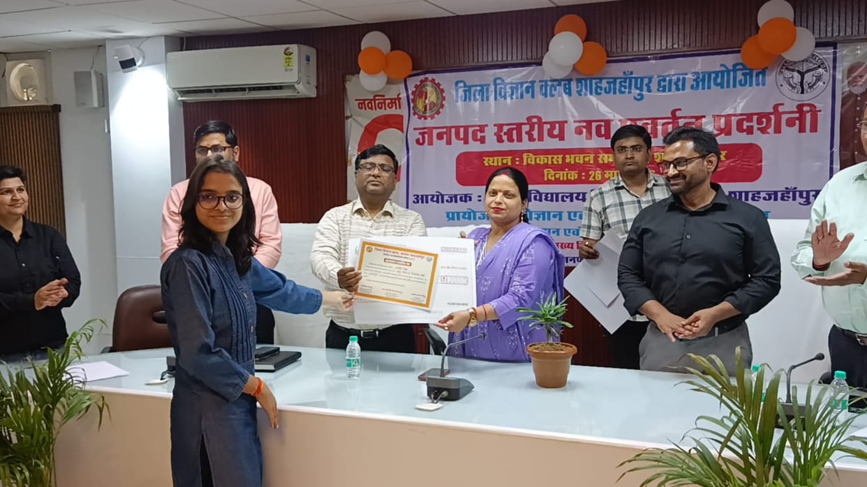 Rakesh Wins First Prize for Millet Farming