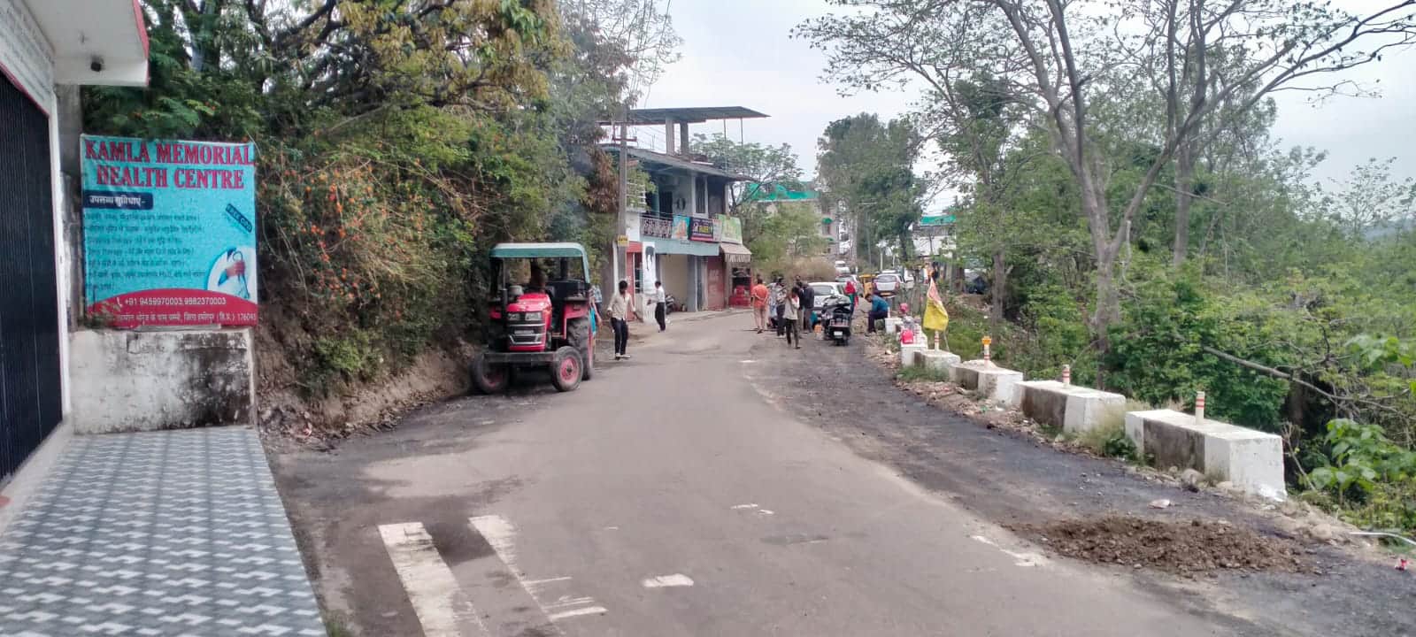 बस्सी-टिक्करी सड़क मार्ग का विस्तारीकरण। संवाद