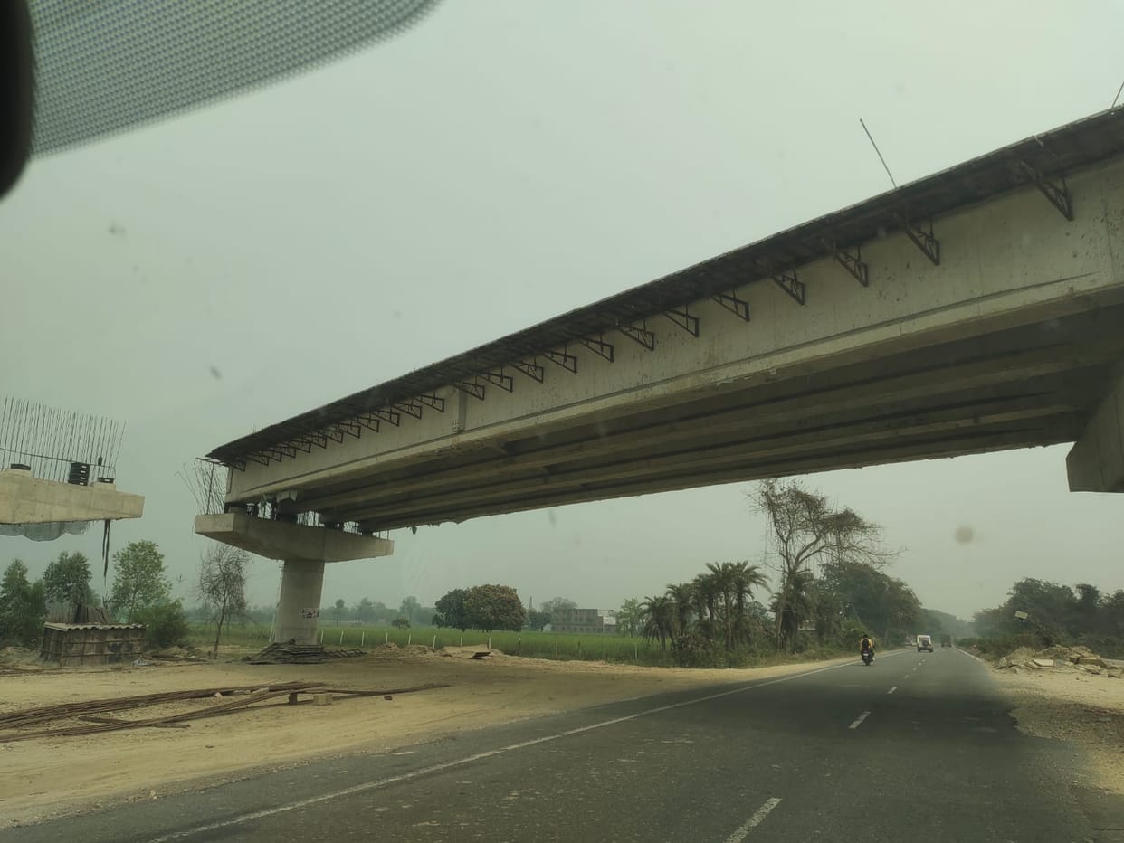 Ayodhya Ring Road: Flyover takes shape, road construction picks up pace