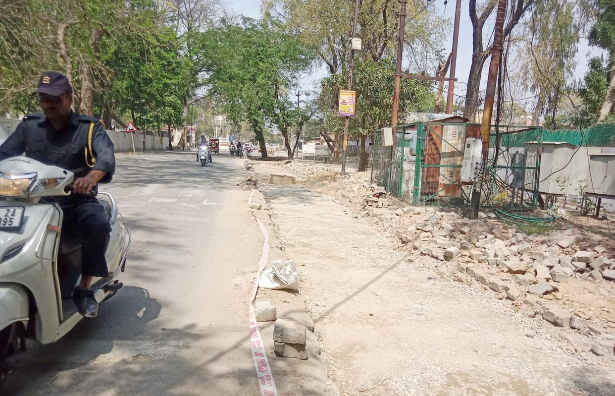 Road construction has become expensive, the pace has slowed down due to rising prices of bitumen.