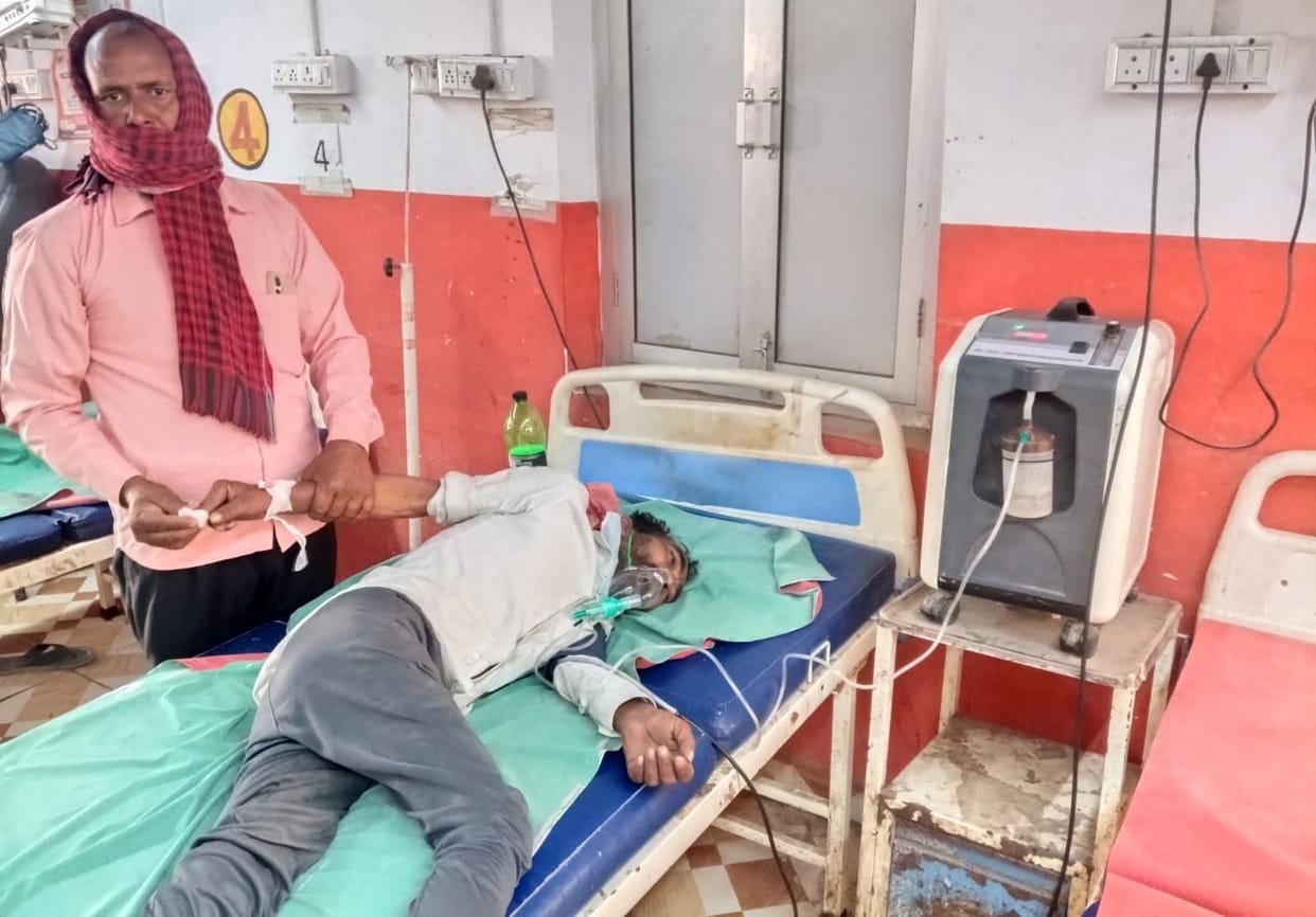 Despite the plant running, patients rely on concentrators and cylinders in emergencies