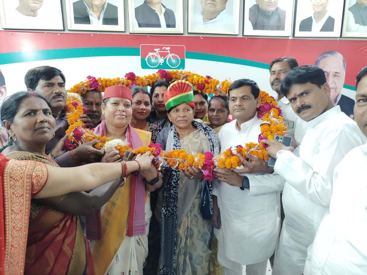 Welcome to the state president of SP Mahila Sabha