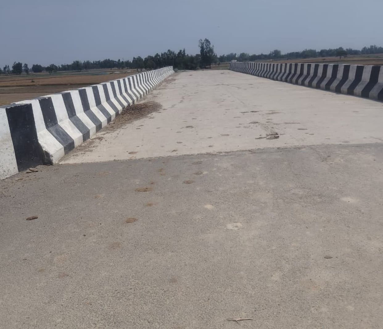 A bridge worth Rs 6.21 crore was built over the Garra drain, and Rs 24 lakh was received for the approach road.