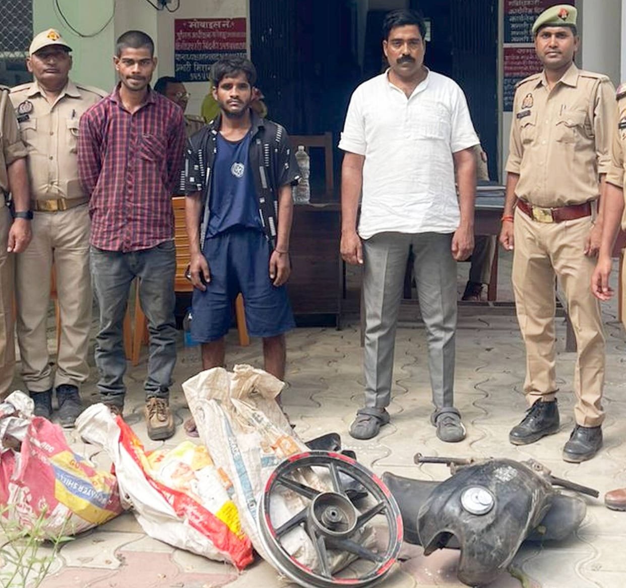 Salesman's stolen bike found in pieces, three arrested