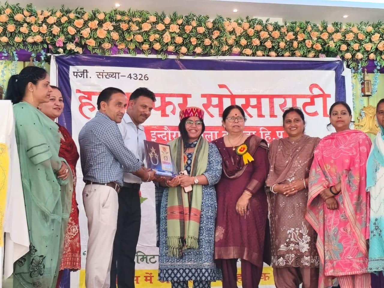 फोटो कैप्शन - सुल्याली में हमसफर सोसायटी द्वारा आयोजित कार्यक्रम में सहायक आयुक्त विकास दिव्या 