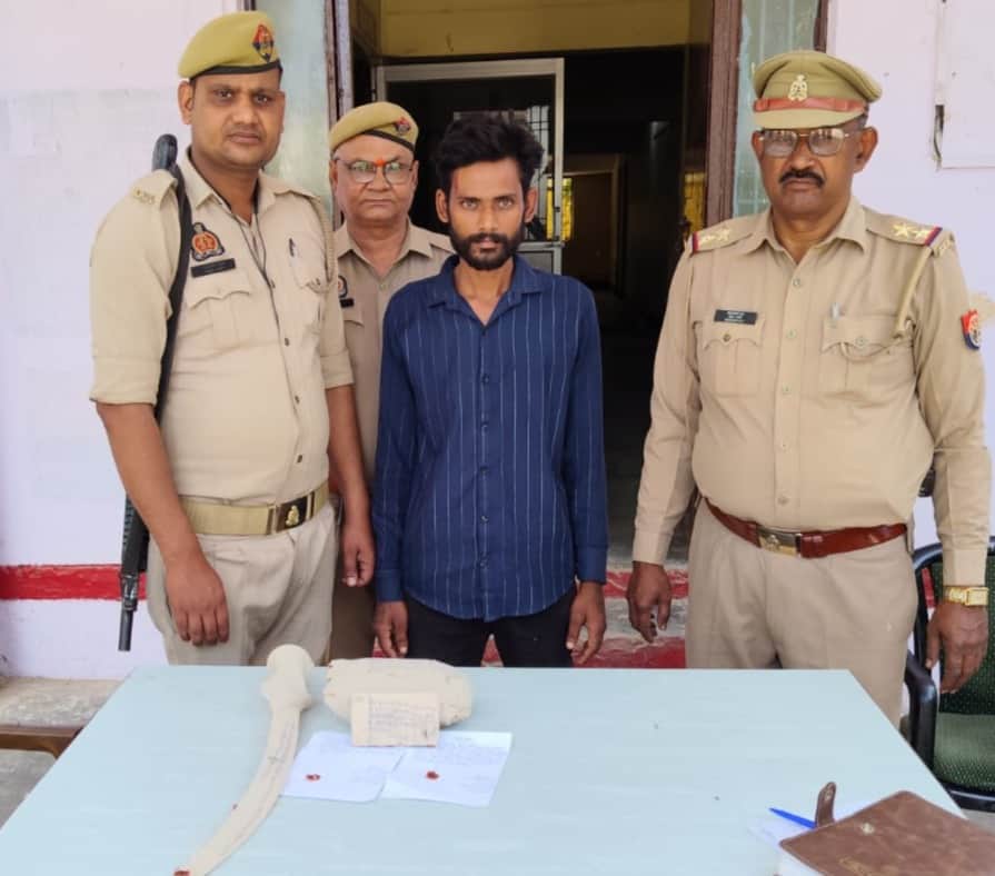गर्भवती पत्नी की तलवार घोंपकर हत्या करने का आरोपी गोविंद। स्रोतः पुलिस