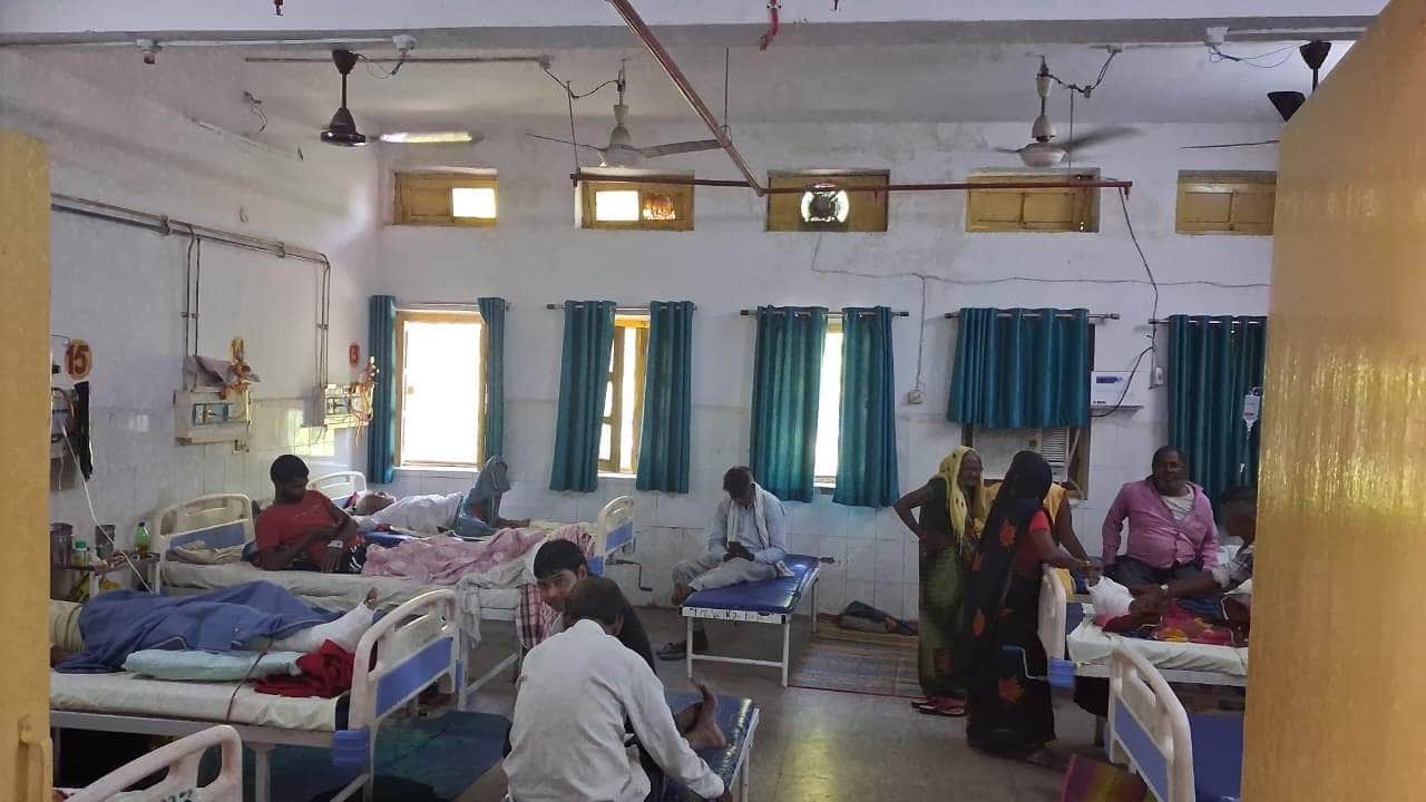 जिला अस्पताल में इसी वार्ड को बनाया जाएगा हीट वेव वार्ड। संवाद