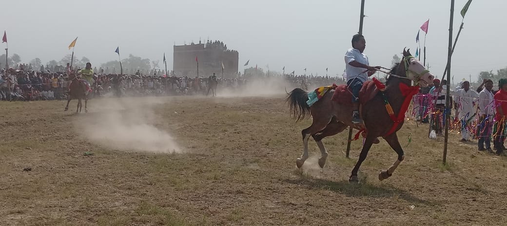 Bihar's Ajay Singh's horse ran the fastest